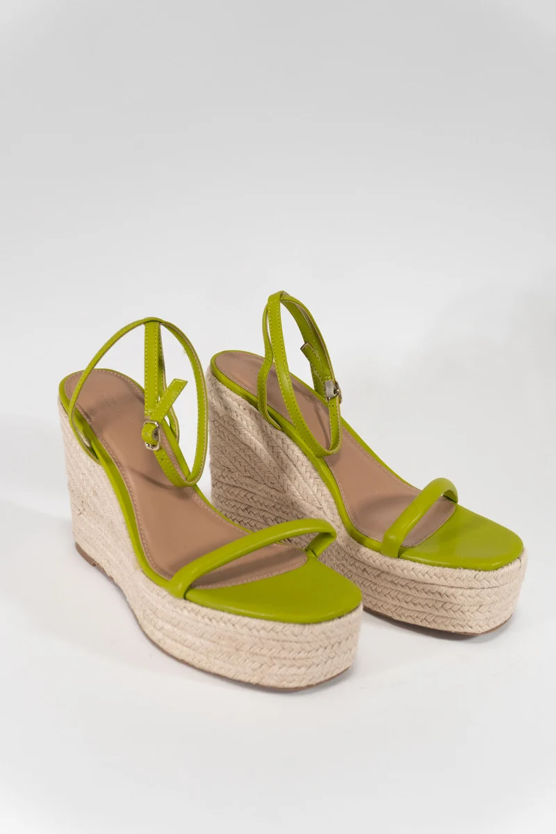 Strappy Wedge Sandals