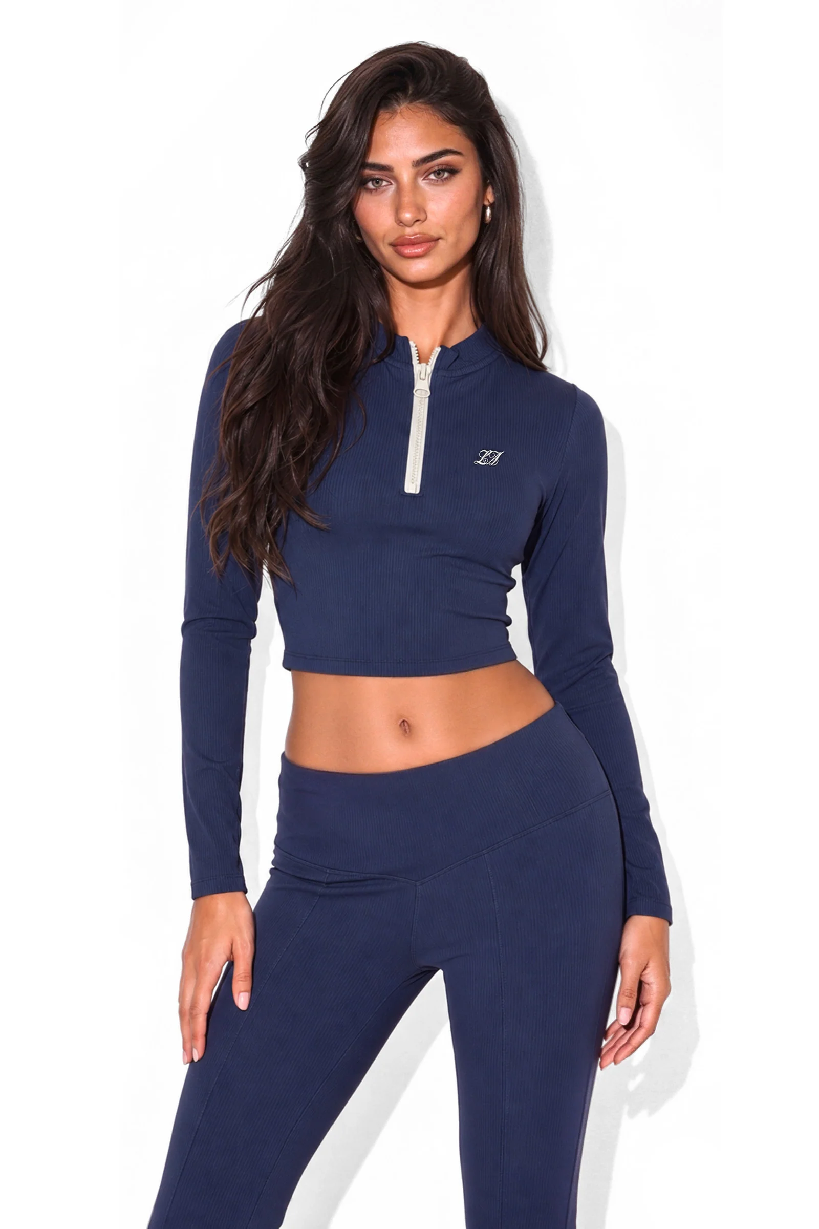 Active Quarter Zip Cropped Jacket
