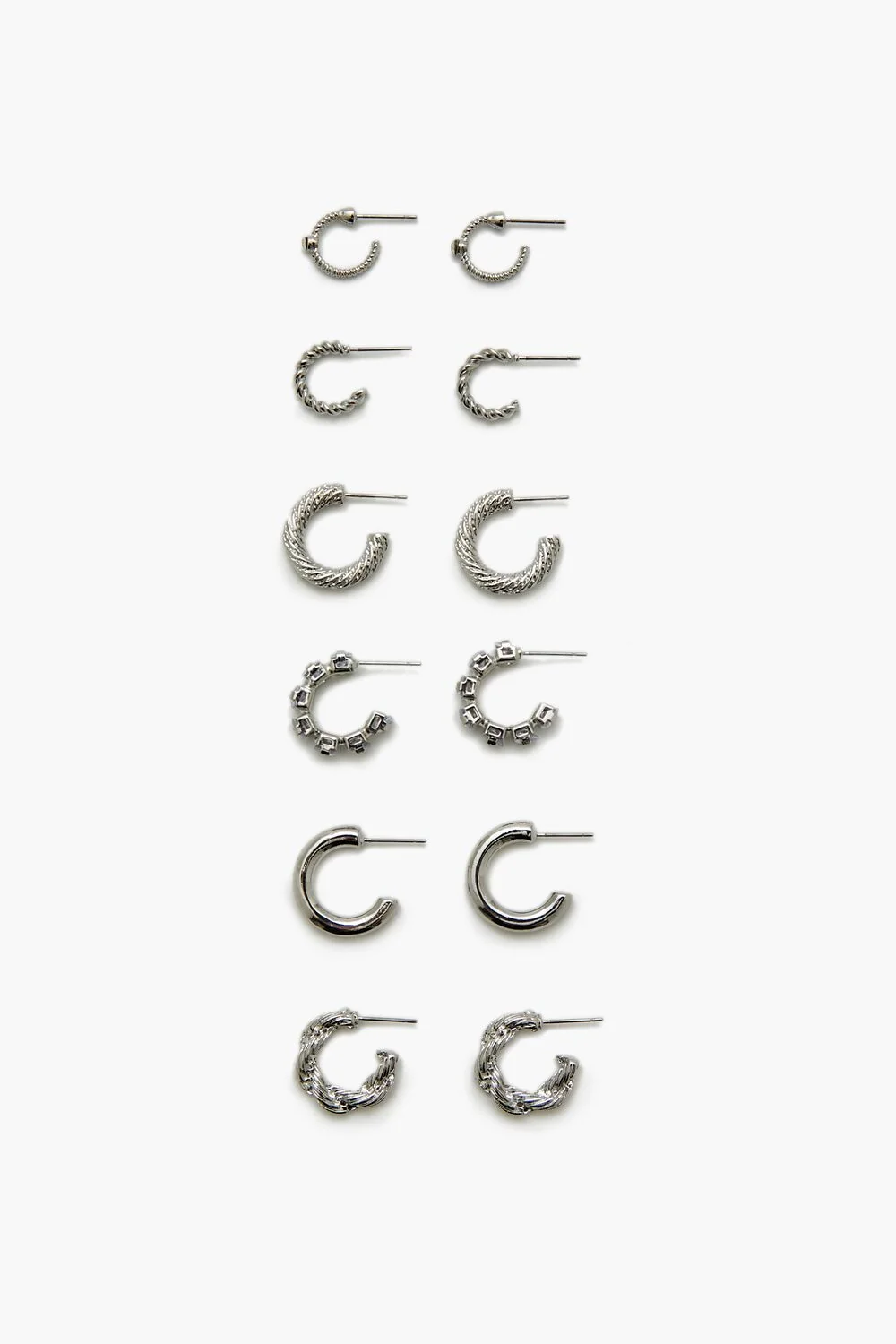 Assorted Hoop Earring Set